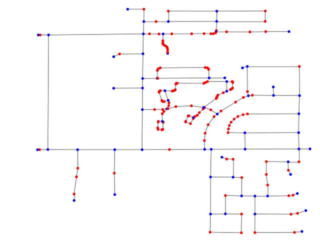 OSMnx: Arizona suburb before simplifying - networkx street network in Python
from OpenStreetMap