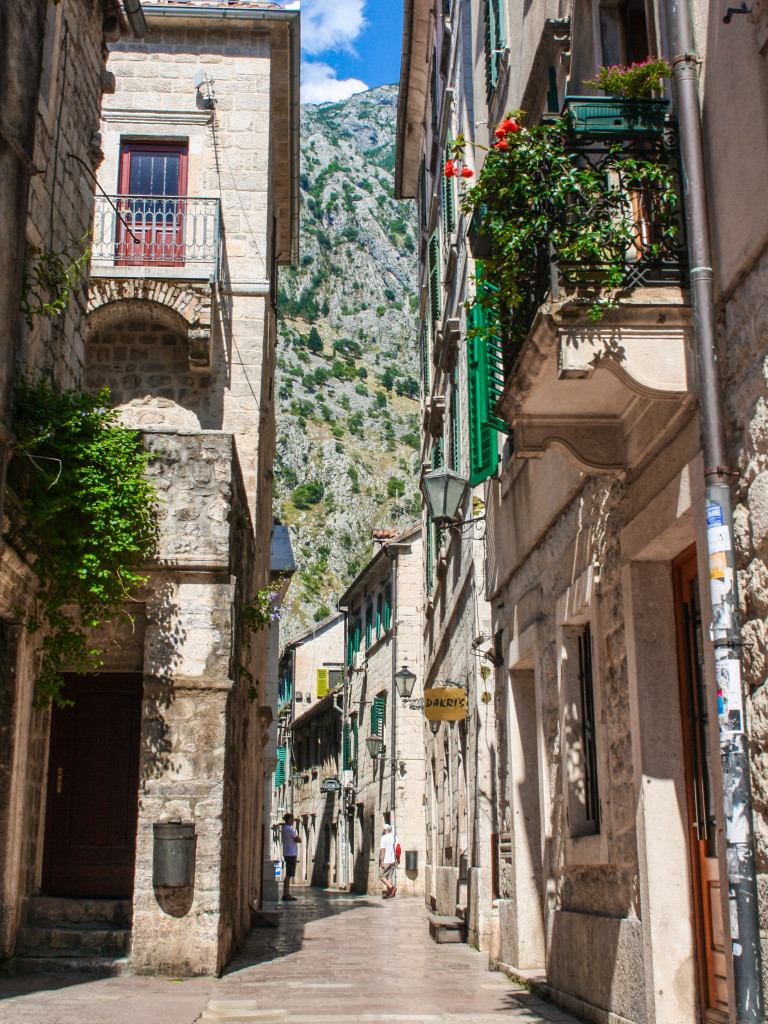 The medieval town of Kotor, Montenegro