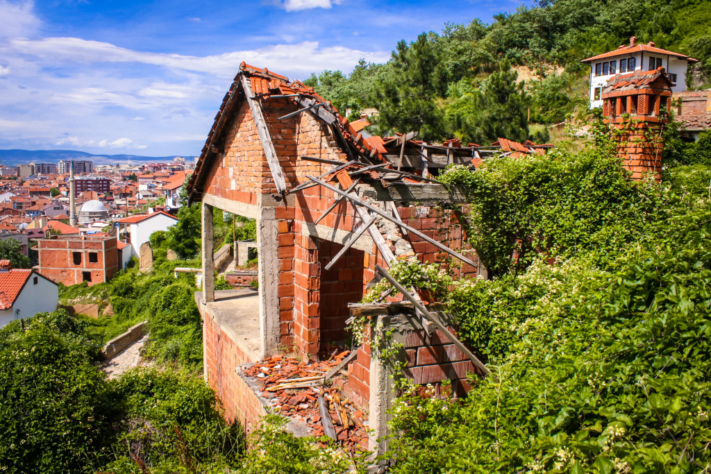 Prizren, Kosovo from the old Serb quarter