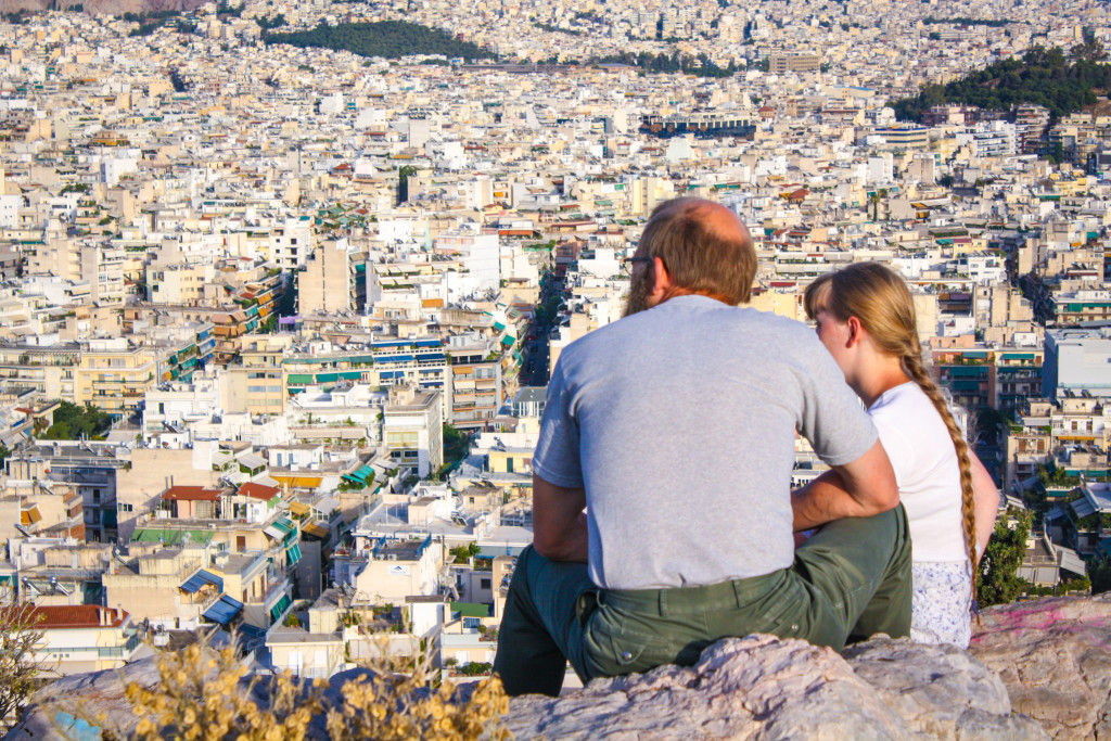 Athens, Greece from Philopappos Hill