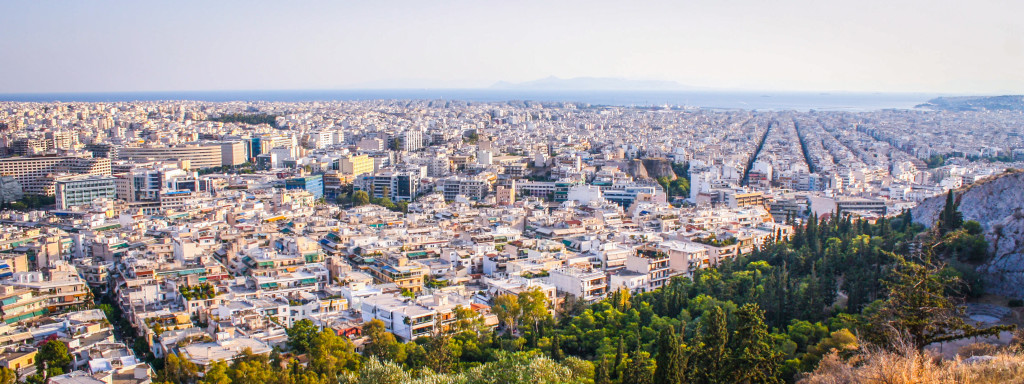 Athens, Greece from Philopappos Hill